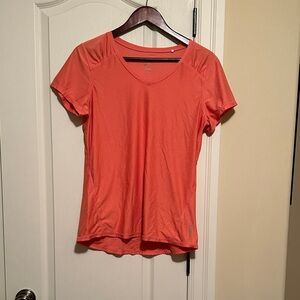 Head Peach V-Neck Active Short Sleeve Tee